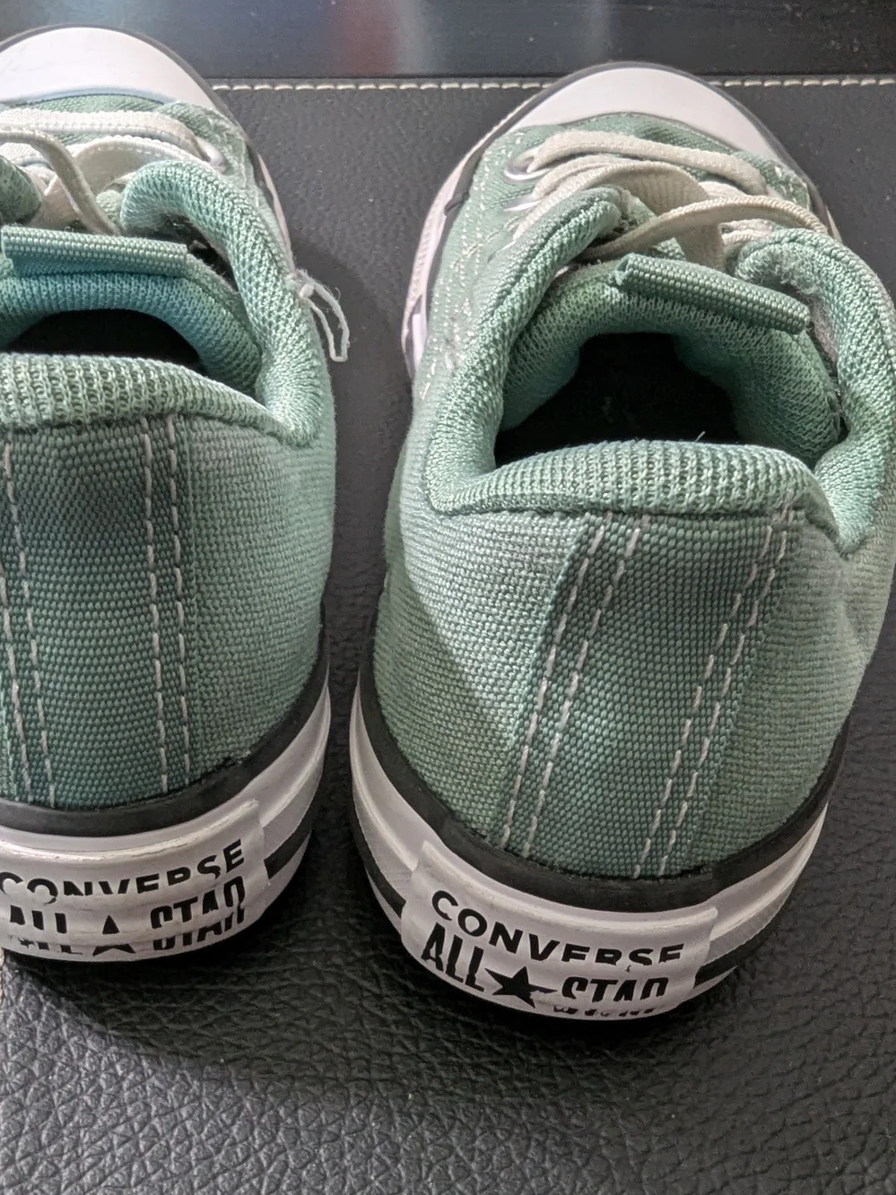Converse Kids' Low Top Sneakers in Sage Green